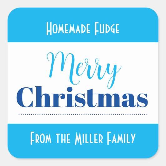  kerstlabel HM001_22sqv1 Vierkante Sticker (Voorkant)