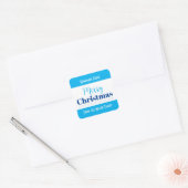  kerstlabel HM001_22sqv1 Vierkante Sticker (Envelop)