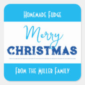  kerstlabel HM001_22sqv2 Vierkante Sticker (Voorkant)