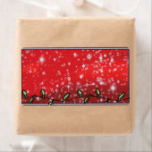 Kerstlabels -  adreslabels etiket (Insitu)