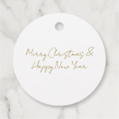 kerstLabels Bedankjes Labels (Achterkant)