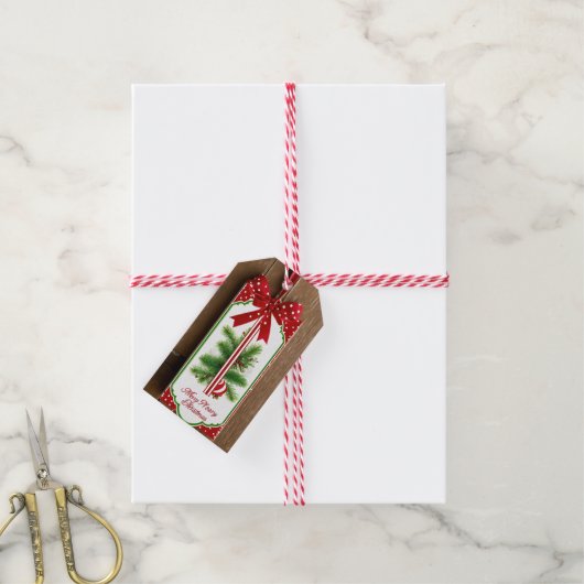 kerstlabels cadeaulabel (Met Touw)
