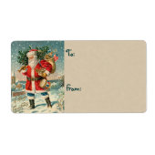  kerstlabels etiket (Voorkant)