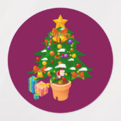 Kerstlabels Labels (Design 2)