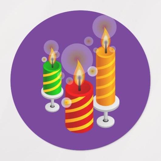 Kerstlabels Labels (Design 1)