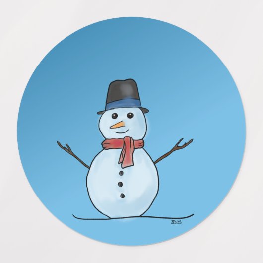 Kerstlabels Labels (Design 2)