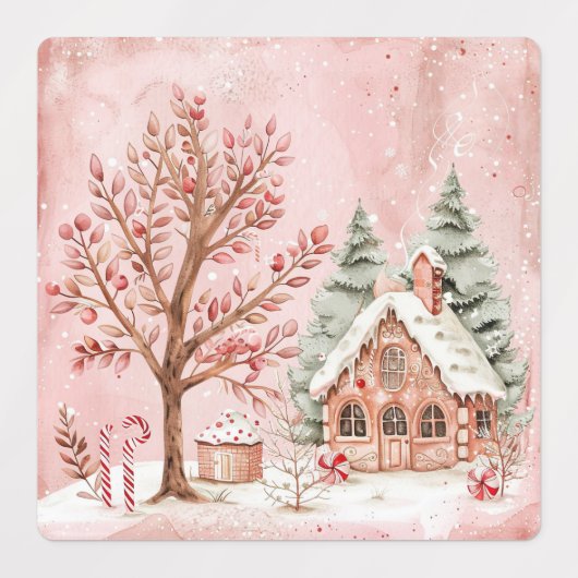 Kerstlabels Labels (Design 2)