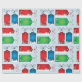 kerstlabels Verpakkingspapier Cadeaupapier (Vlak)