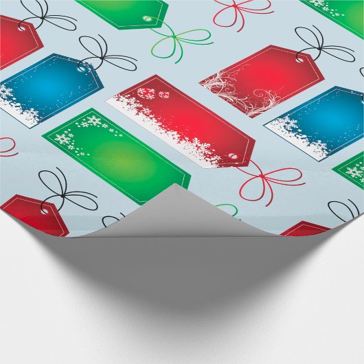 kerstlabels Verpakkingspapier Cadeaupapier