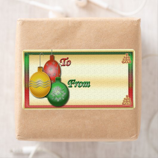 kerstlabels voor cadeaubont label (Insitu)