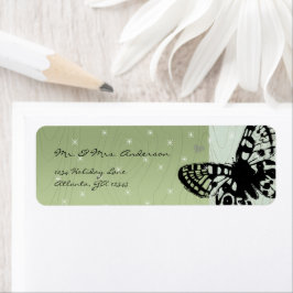  kerstlabels voor de kerstretour van Butterfly Etiket