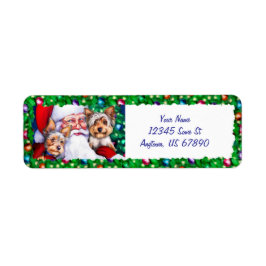 kerstlabels voor kerstcadeautjes etiket