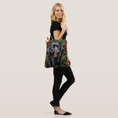 Kerstlabrador hond tote bag (Op model)