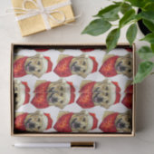 Kerstlabrador-hondenpakpapier Tissuepapier (Geschenk)