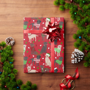 Kerstlabrador Retriever Cadeaupapier