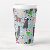 Kerstlabrador Retriever latte Mok (Voorkant)