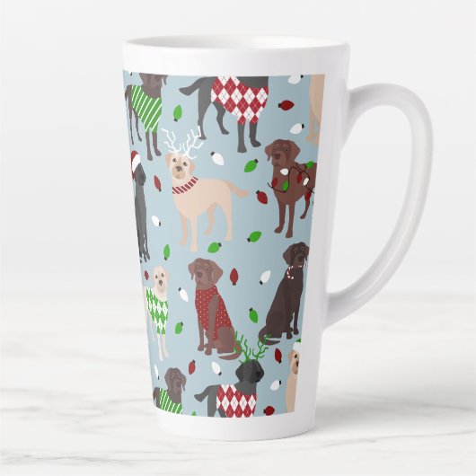 Kerstlabrador Retriever latte Mok (Rechts)