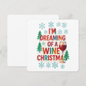 Kerstlachen in alcoholinkt (Voorkant / Achterkant)