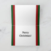 kerstlacrosse feestdagen kaart (Binnen)