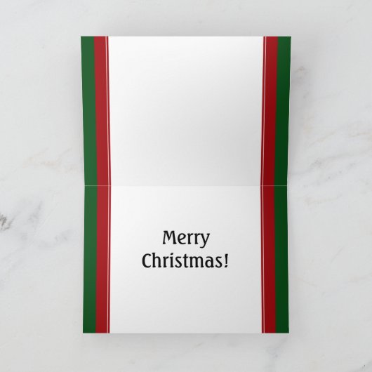 kerstlacrosse feestdagen kaart (Binnen)