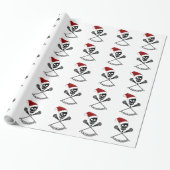 Kerstlacrosse Sticks Cadeaupapier (Uitgerold)
