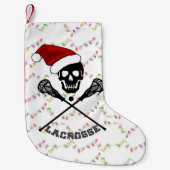 Kerstlacrosse Sticks Kleine Kerstsok (Voorkant)