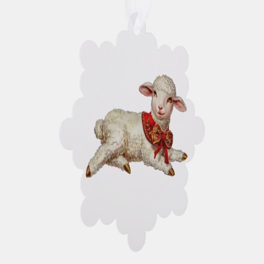 kerstlam ornament kaart (Rechts)