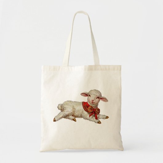 kerstlam tote bag (Voorkant)