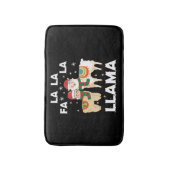 Kerstlama Badmat (Voorkant Verticaal)