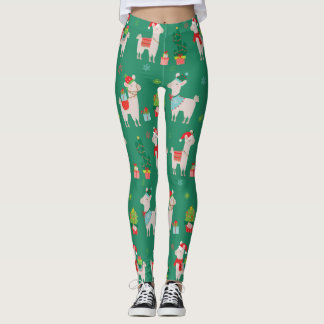Kerstlamas Leggings