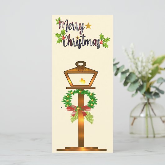 Kerstlamp Groet (Staand voorkant)