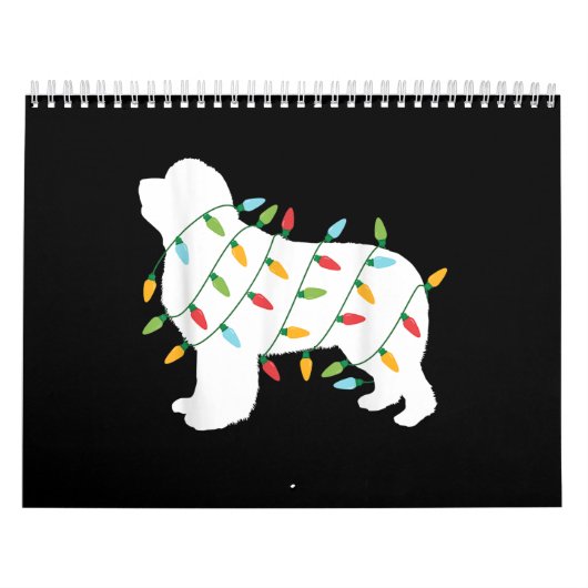kerstlampen cadeautjes voor nieuwbouw | HONDENLIEF Kalender (Hoes)
