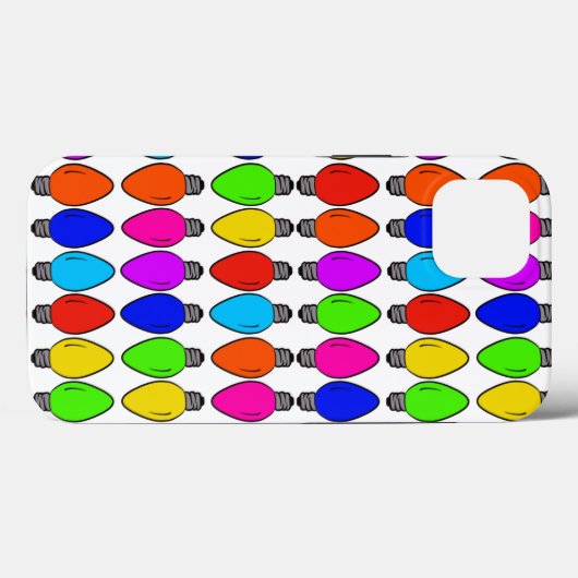  kerstlampen Case-Mate iPhone case (Achterkant (horizontaal))