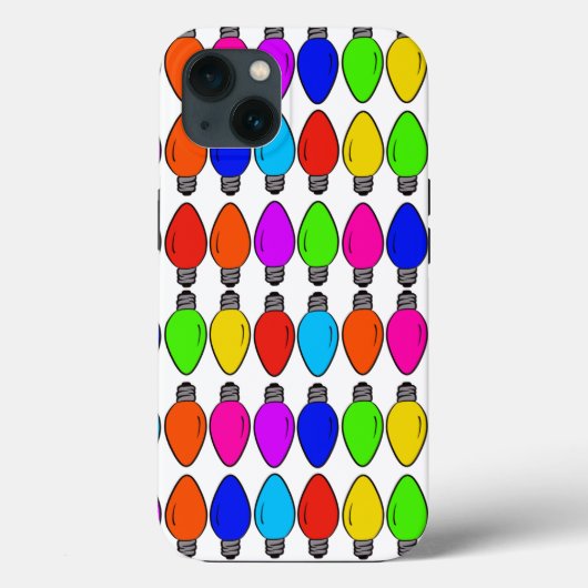  kerstlampen Case-Mate iPhone case (Achterkant)