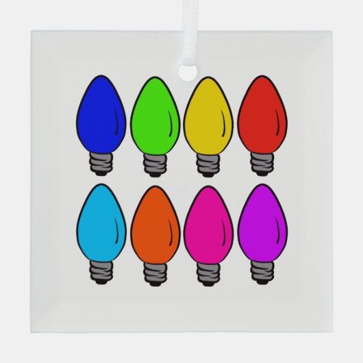  kerstlampen glas ornament (Achterkant)