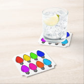  kerstlampen kartonnen onderzetters (Insitu)