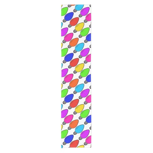  kerstlampen korte tafelloper (Voorkant)