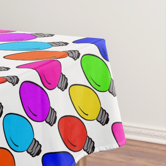  kerstlampen tafelkleed (Voorbeeld)