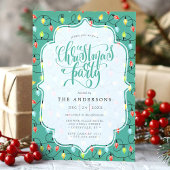 kerstlampgevuurpatroon kaart