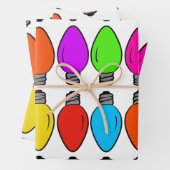 kerstlampglas inpakpapier vel (In situ)