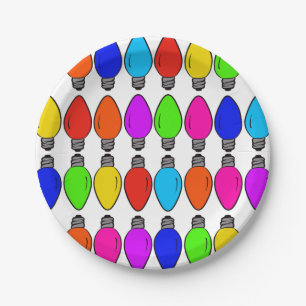 kerstlampglas papieren bordje