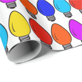 Kerstlampglas Patroonpapier Cadeaupapier (Rol Hoek)