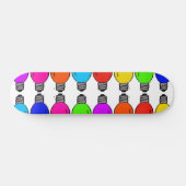 kerstlampglas persoonlijk skateboard (Horizontaal)
