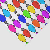 kerstlampglas tissuepapier (Detail)