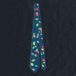 kerstlamphoek stropdas<br><div class="desc">Een kleurrijke regenboog van de kerstverlichting in een gevarieerd touw</div>