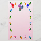 kerstlamphuis briefpapier (Voorkant)