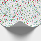 kerstlampje cadeaupapier (Hoek)