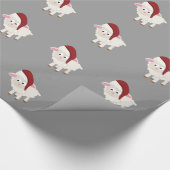 kerstlampje cadeaupapier (Hoek)