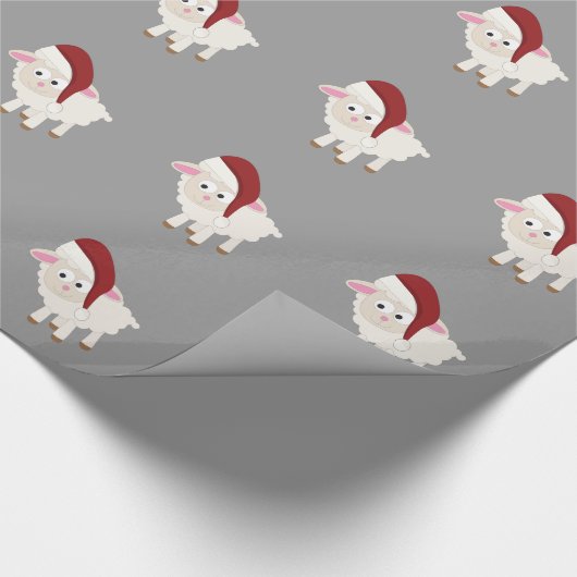 kerstlampje cadeaupapier (Hoek)