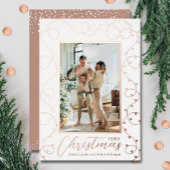 kerstlampje folie feestdagenkaart